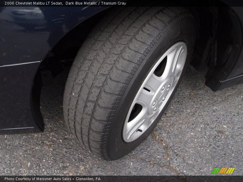 Dark Blue Metallic / Titanium Gray 2006 Chevrolet Malibu LT Sedan