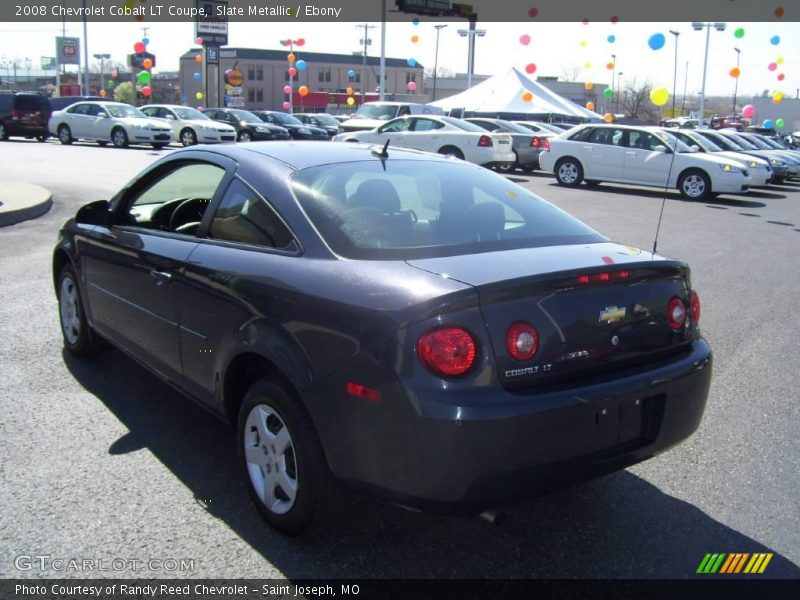 Slate Metallic / Ebony 2008 Chevrolet Cobalt LT Coupe