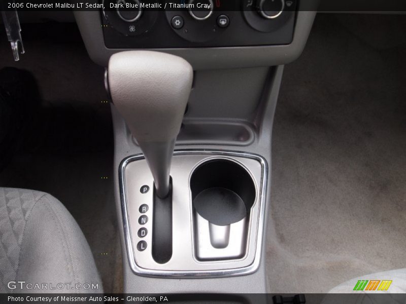 Dark Blue Metallic / Titanium Gray 2006 Chevrolet Malibu LT Sedan