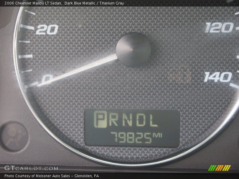 Dark Blue Metallic / Titanium Gray 2006 Chevrolet Malibu LT Sedan