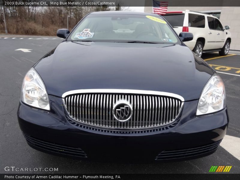 Ming Blue Metallic / Cocoa/Cashmere 2009 Buick Lucerne CXL