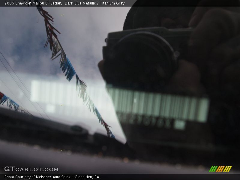 Dark Blue Metallic / Titanium Gray 2006 Chevrolet Malibu LT Sedan
