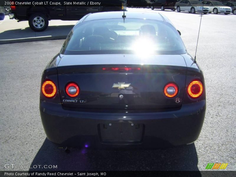 Slate Metallic / Ebony 2008 Chevrolet Cobalt LT Coupe