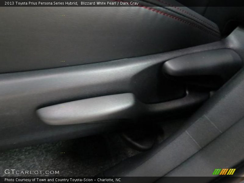 Blizzard White Pearl / Dark Gray 2013 Toyota Prius Persona Series Hybrid