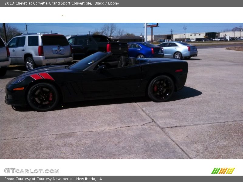 Black / Ebony 2013 Chevrolet Corvette Grand Sport Convertible