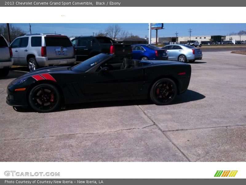 Black / Ebony 2013 Chevrolet Corvette Grand Sport Convertible
