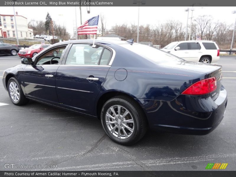 Ming Blue Metallic / Cocoa/Cashmere 2009 Buick Lucerne CXL