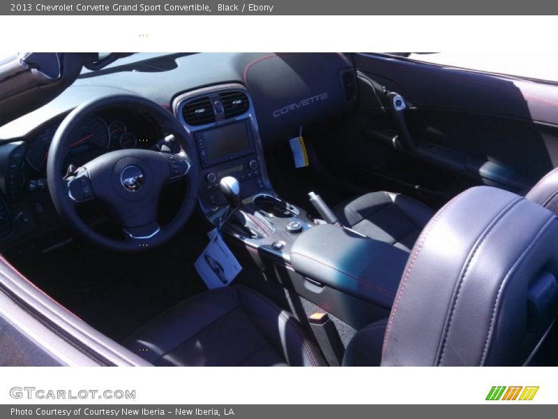 Black / Ebony 2013 Chevrolet Corvette Grand Sport Convertible