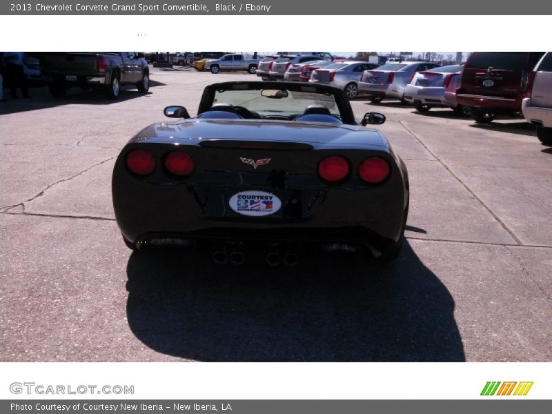 Black / Ebony 2013 Chevrolet Corvette Grand Sport Convertible