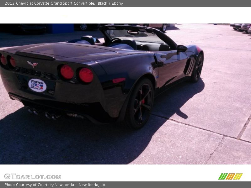 Black / Ebony 2013 Chevrolet Corvette Grand Sport Convertible