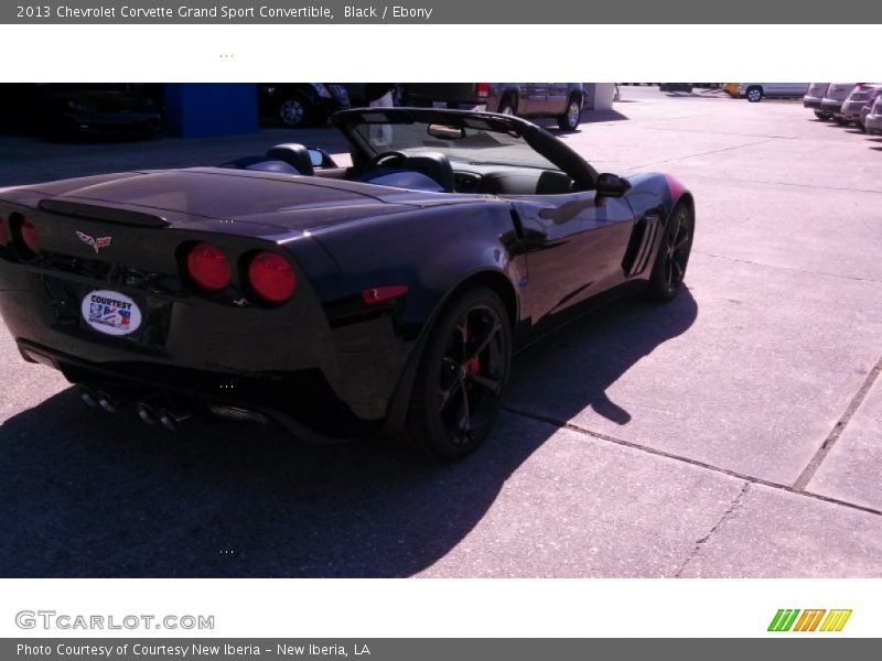 Black / Ebony 2013 Chevrolet Corvette Grand Sport Convertible