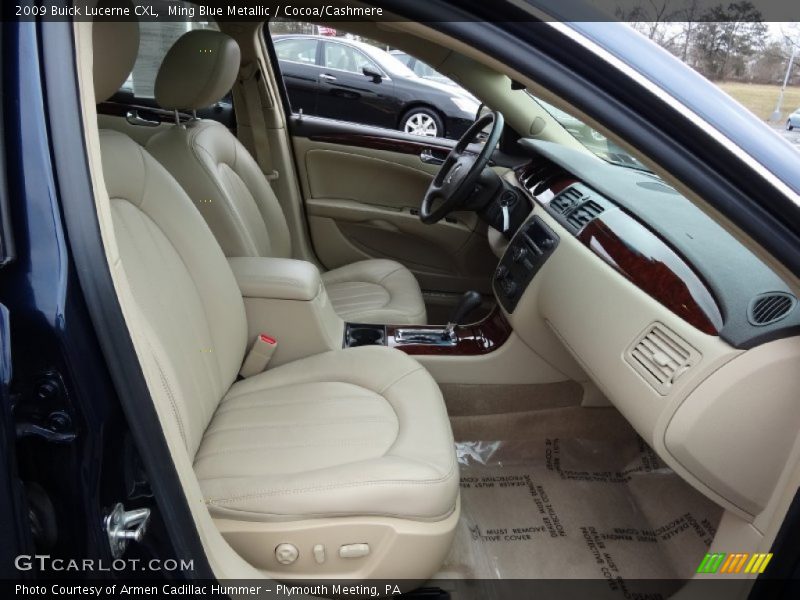Ming Blue Metallic / Cocoa/Cashmere 2009 Buick Lucerne CXL