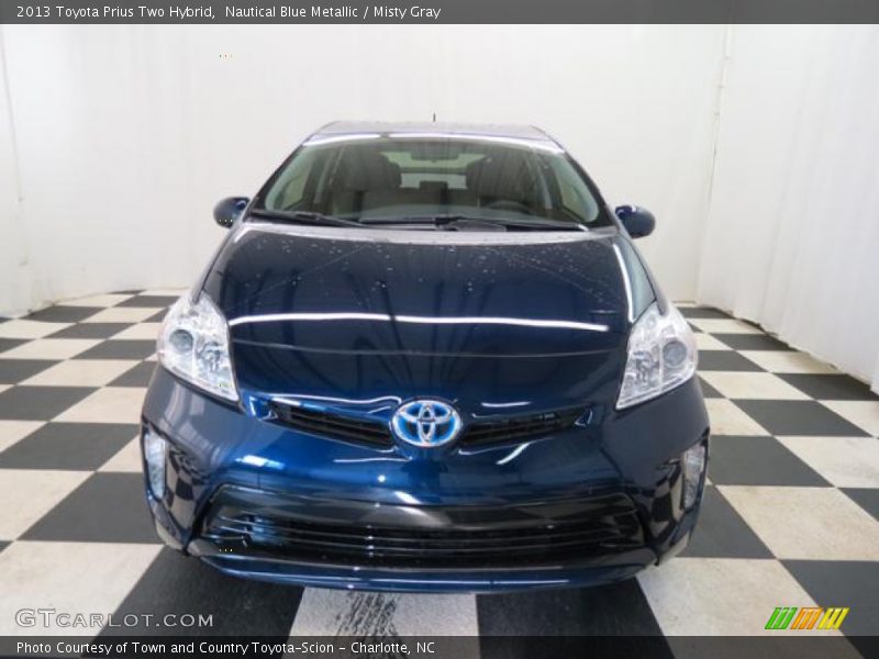 Nautical Blue Metallic / Misty Gray 2013 Toyota Prius Two Hybrid