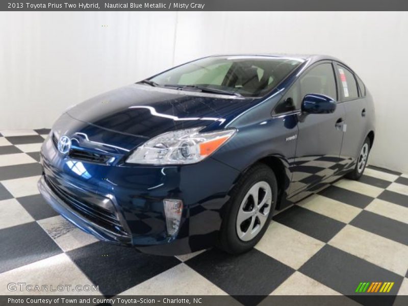 Nautical Blue Metallic / Misty Gray 2013 Toyota Prius Two Hybrid