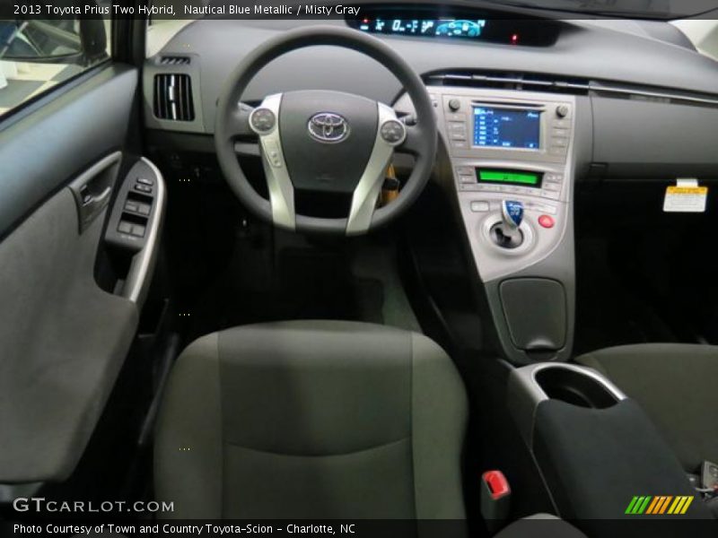 Nautical Blue Metallic / Misty Gray 2013 Toyota Prius Two Hybrid