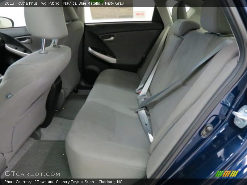 Nautical Blue Metallic / Misty Gray 2013 Toyota Prius Two Hybrid
