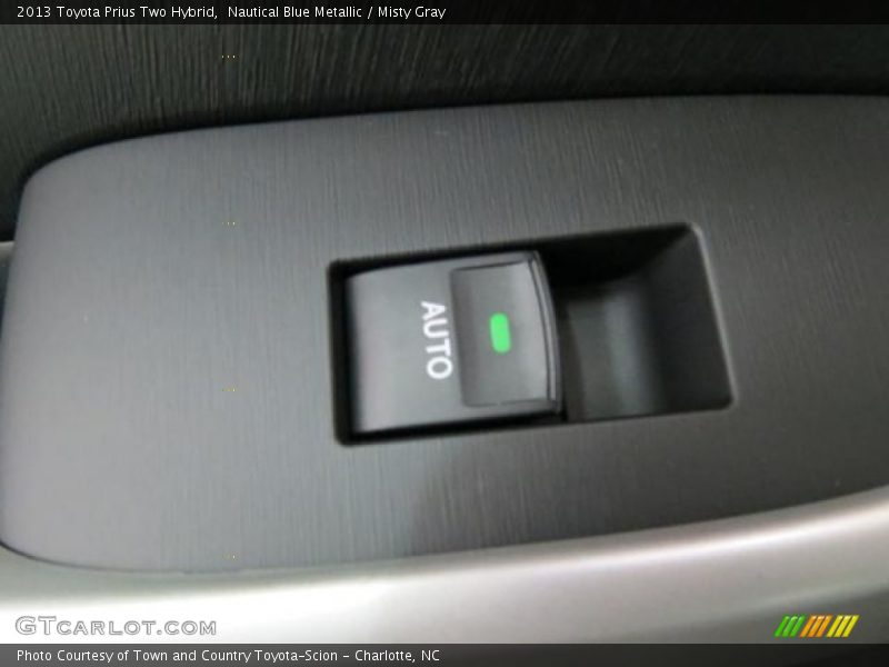 Nautical Blue Metallic / Misty Gray 2013 Toyota Prius Two Hybrid
