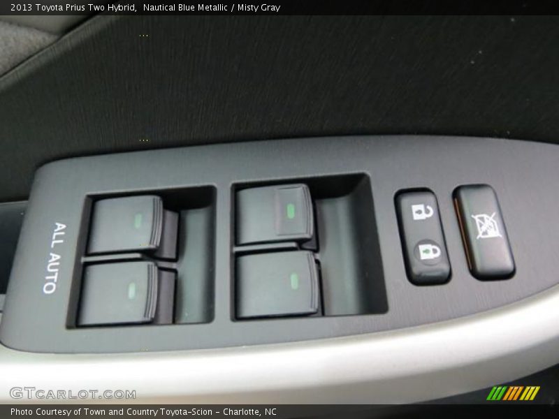 Nautical Blue Metallic / Misty Gray 2013 Toyota Prius Two Hybrid