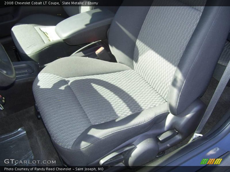 Slate Metallic / Ebony 2008 Chevrolet Cobalt LT Coupe