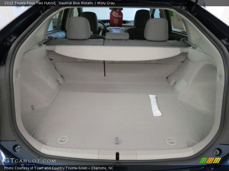 Nautical Blue Metallic / Misty Gray 2013 Toyota Prius Two Hybrid