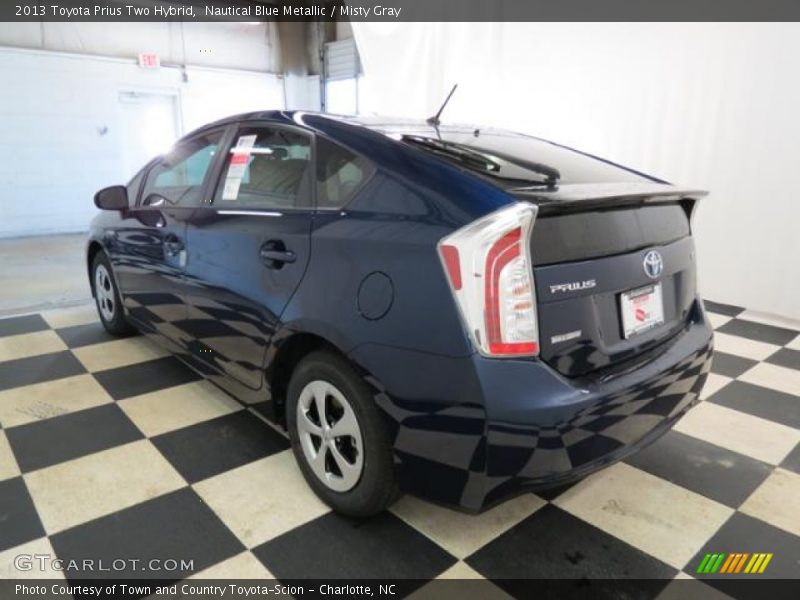 Nautical Blue Metallic / Misty Gray 2013 Toyota Prius Two Hybrid