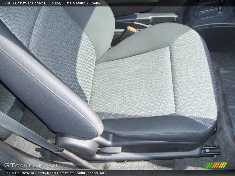 Slate Metallic / Ebony 2008 Chevrolet Cobalt LT Coupe