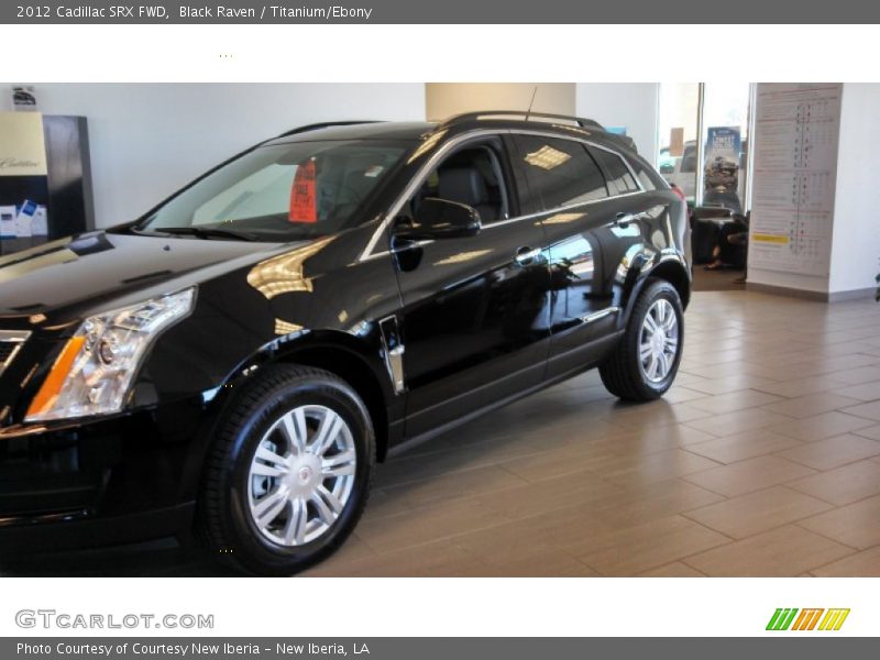 Black Raven / Titanium/Ebony 2012 Cadillac SRX FWD