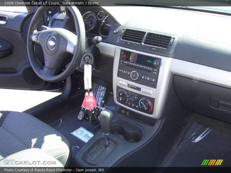 Slate Metallic / Ebony 2008 Chevrolet Cobalt LT Coupe