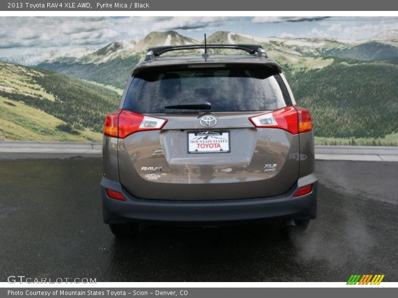 Pyrite Mica / Black 2013 Toyota RAV4 XLE AWD