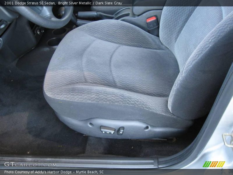 Bright Silver Metallic / Dark Slate Gray 2001 Dodge Stratus SE Sedan