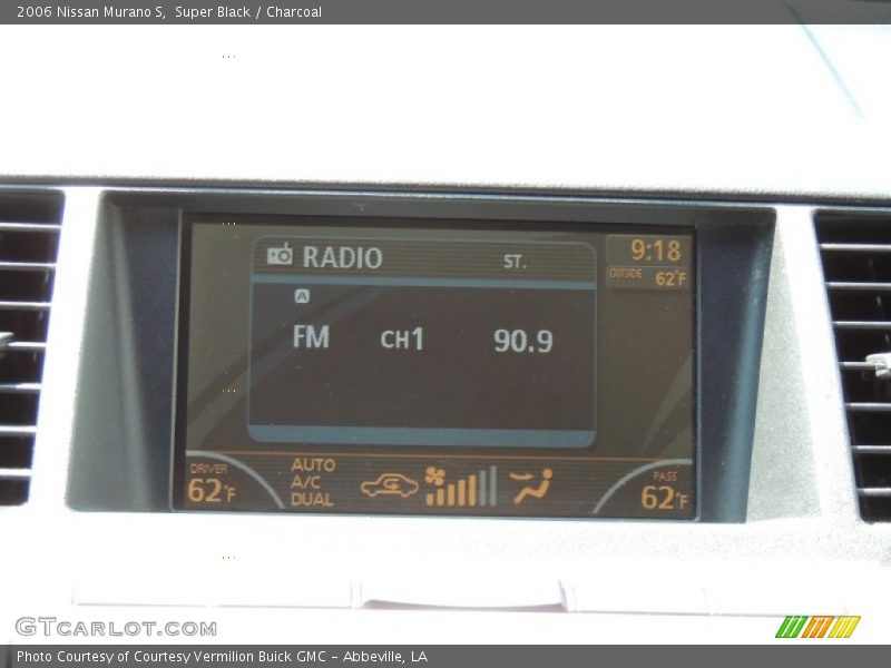 Super Black / Charcoal 2006 Nissan Murano S