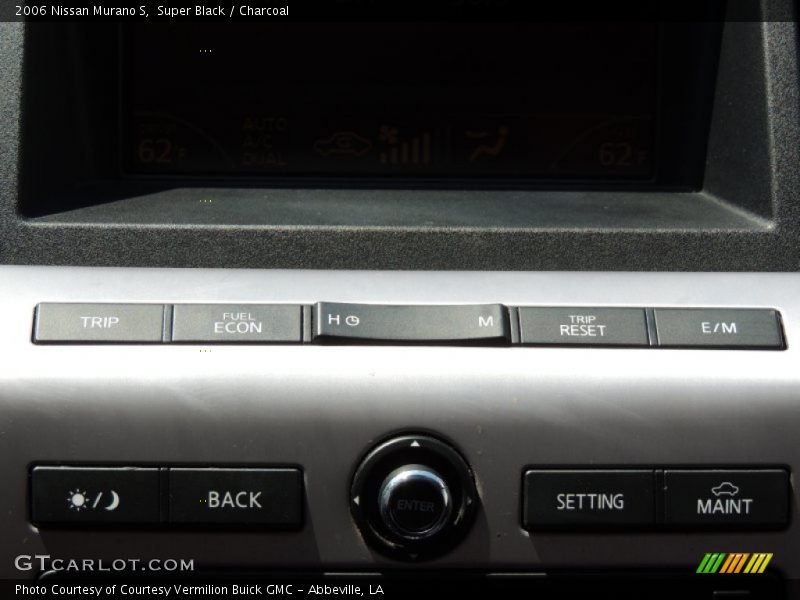 Super Black / Charcoal 2006 Nissan Murano S