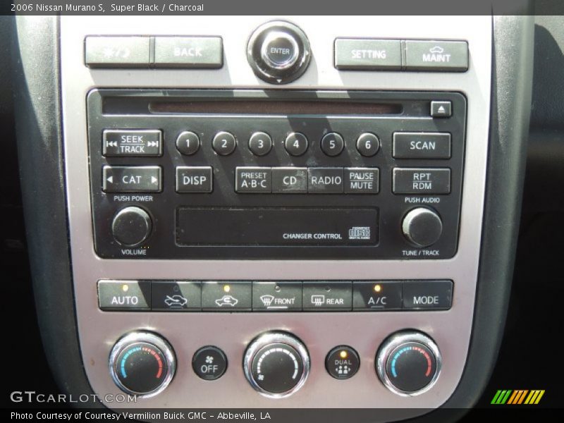 Super Black / Charcoal 2006 Nissan Murano S