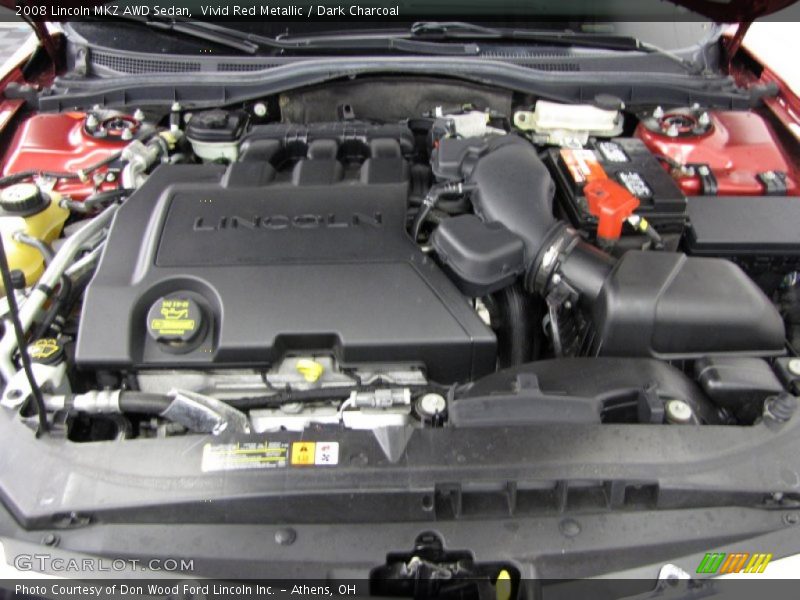  2008 MKZ AWD Sedan Engine - 3.5 Liter DOHC 24-Valve VVT V6