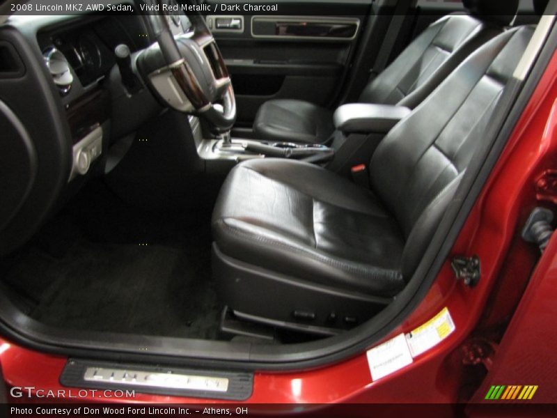 Vivid Red Metallic / Dark Charcoal 2008 Lincoln MKZ AWD Sedan