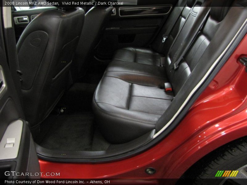 Vivid Red Metallic / Dark Charcoal 2008 Lincoln MKZ AWD Sedan