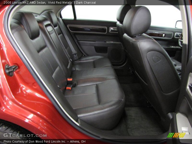 Vivid Red Metallic / Dark Charcoal 2008 Lincoln MKZ AWD Sedan