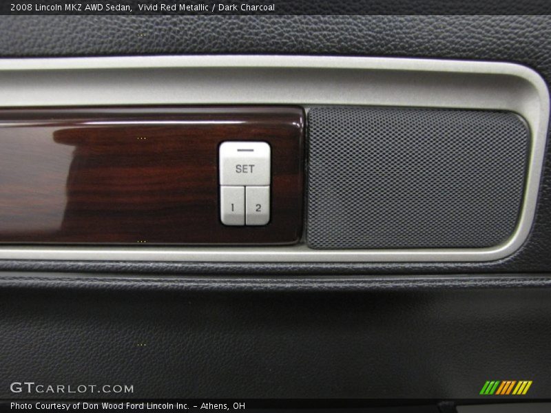 Vivid Red Metallic / Dark Charcoal 2008 Lincoln MKZ AWD Sedan