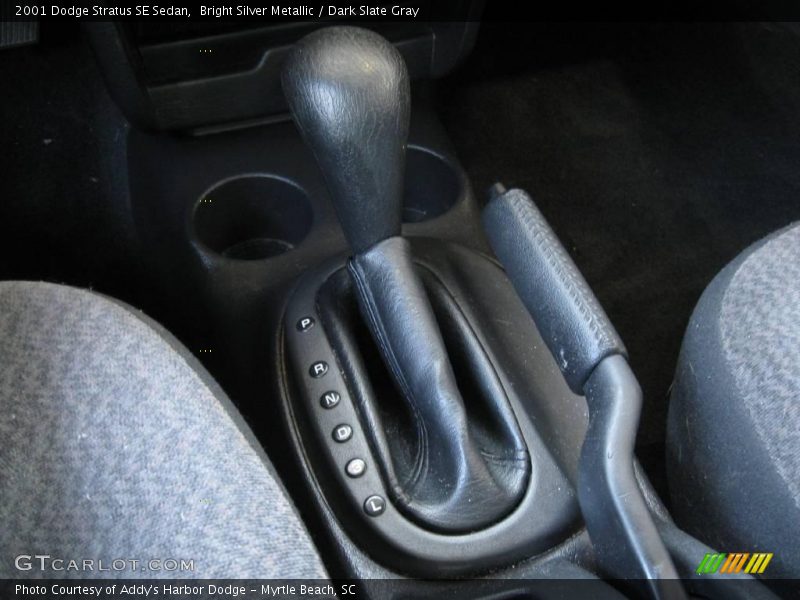 Bright Silver Metallic / Dark Slate Gray 2001 Dodge Stratus SE Sedan