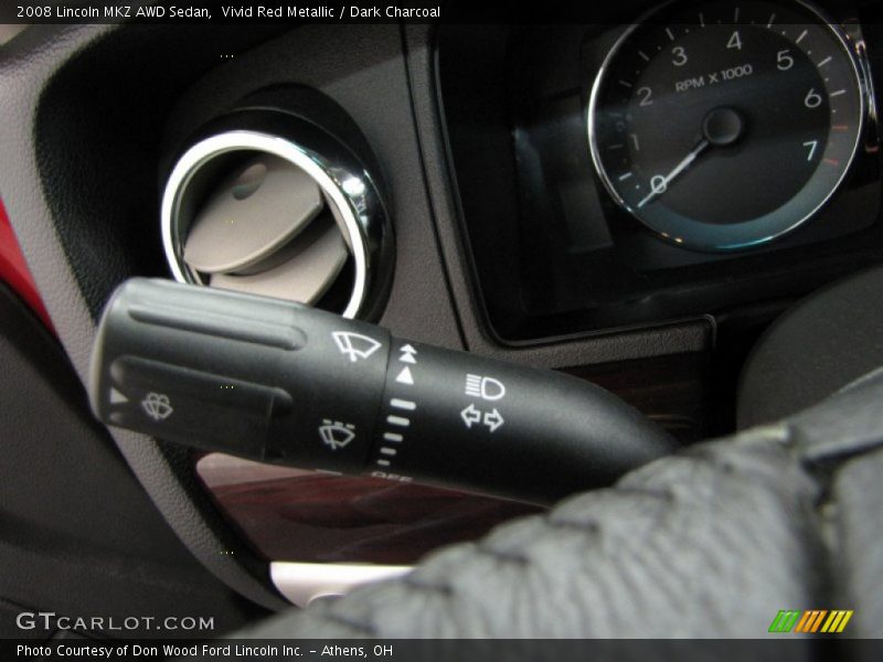 Controls of 2008 MKZ AWD Sedan