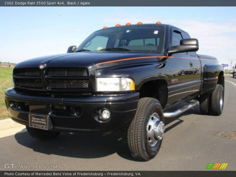 Black / Agate 2002 Dodge Ram 3500 Sport 4x4