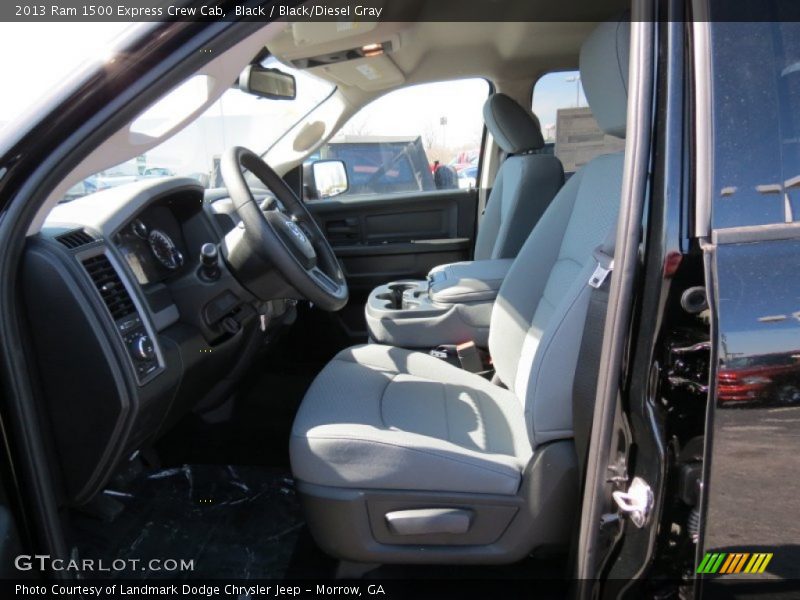 Black / Black/Diesel Gray 2013 Ram 1500 Express Crew Cab