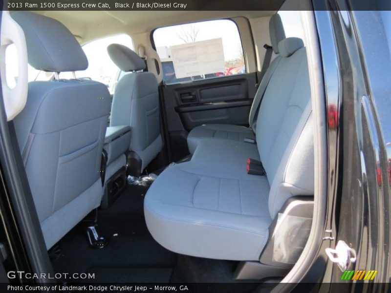 Black / Black/Diesel Gray 2013 Ram 1500 Express Crew Cab