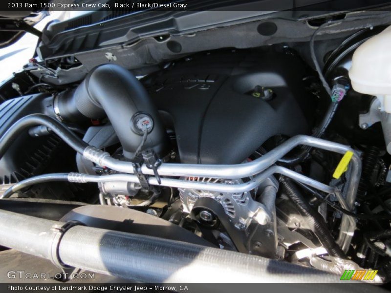 Black / Black/Diesel Gray 2013 Ram 1500 Express Crew Cab