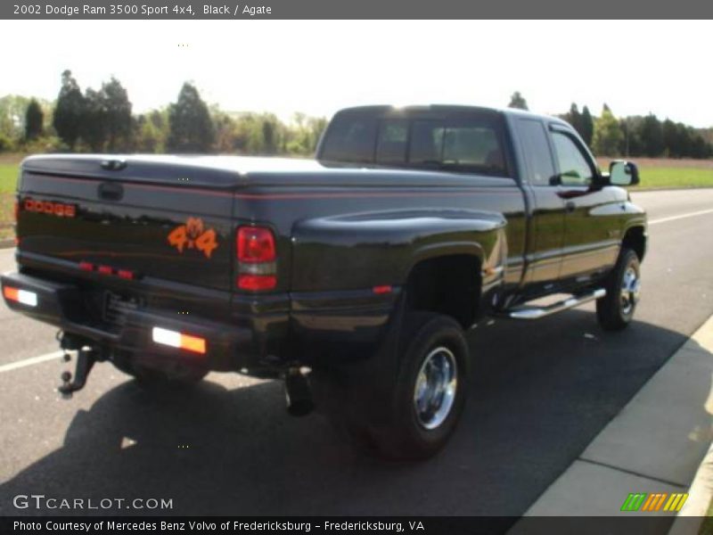 Black / Agate 2002 Dodge Ram 3500 Sport 4x4