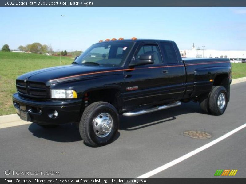 Black / Agate 2002 Dodge Ram 3500 Sport 4x4