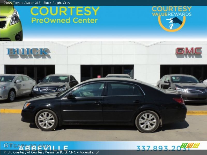 Black / Light Gray 2009 Toyota Avalon XLS
