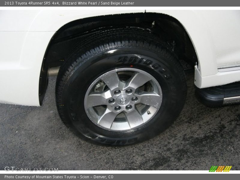 Blizzard White Pearl / Sand Beige Leather 2013 Toyota 4Runner SR5 4x4