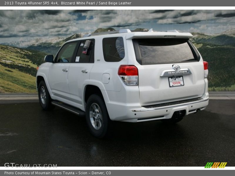 Blizzard White Pearl / Sand Beige Leather 2013 Toyota 4Runner SR5 4x4