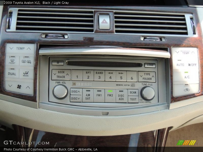 Black / Light Gray 2009 Toyota Avalon XLS